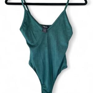 Rue 21 teal green velvet